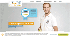 Desktop Screenshot of praxisamoberentor.de