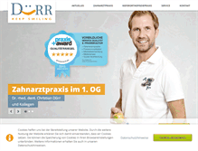 Tablet Screenshot of praxisamoberentor.de